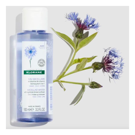 Klorane Eau Micellaire Au Bleut Bio 100ml