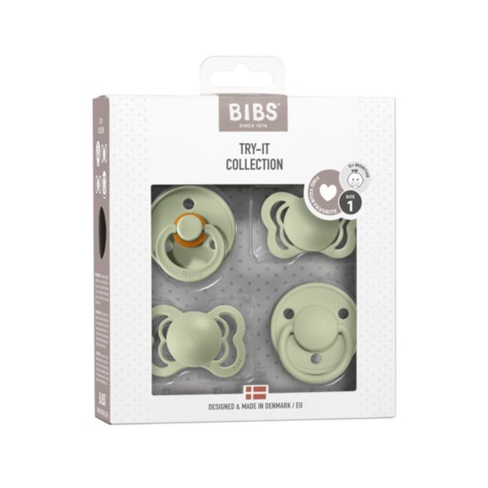 Bibs Colour Collection Sucettes +18 Mois Taille 3 Sage Hunter Green 2  Pièces