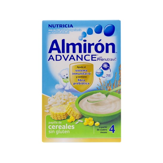 Almirón Advance purée de céréales sans gluten 500g