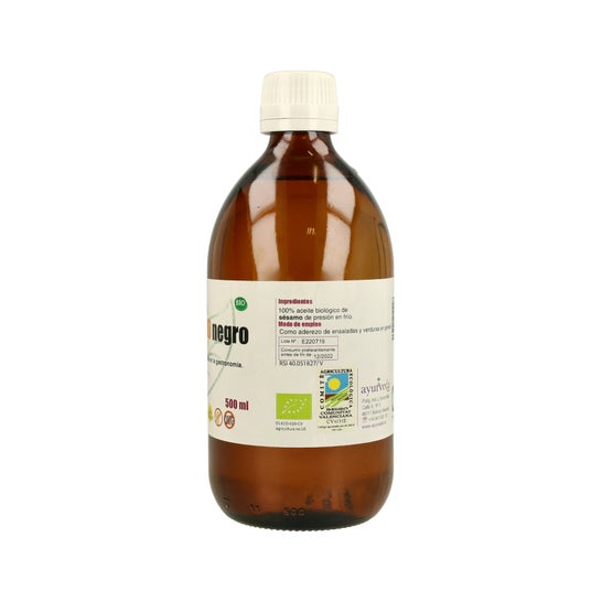 Ayurveda Huile de sésame noir authentique 500ml
