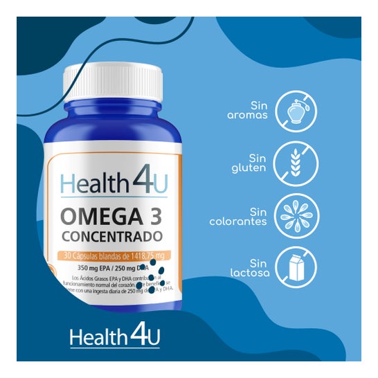 Health 4U Omega3 1418,9mg 30 Capsules Molles