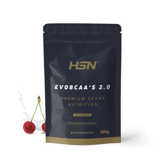 HSN EvoBCAA's 2.0 BCAA's 12:1:1 + Glutamina Cereza 500g