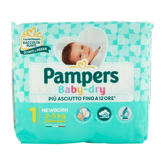 Pampers Diapers Newborn 24uts