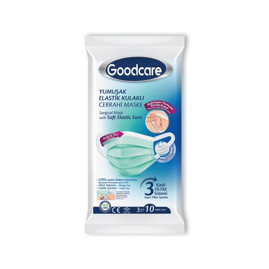 Goodcare  Masque Chirurgical Type II-2R 10 Unités