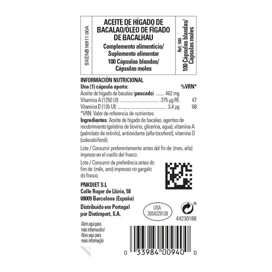 Solgar Huile De Foie De Morue Norvegien 100 gélules