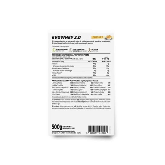 HSN Evowhey Protein Natillas 500g