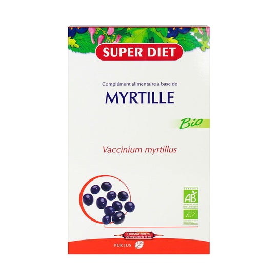 Super Diet Myrtille Bio 20 ampoules