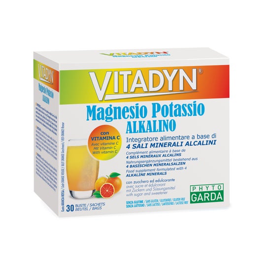 Vitadyn Magnésium Potassium Alcalin 30 Sachets