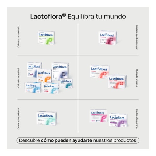 Lactoflora Probiotic Intestinal Protector for Children Saveur de la fraise 10 flacons monodoses