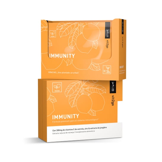 Vit2Go Immunity Naranja 10uds