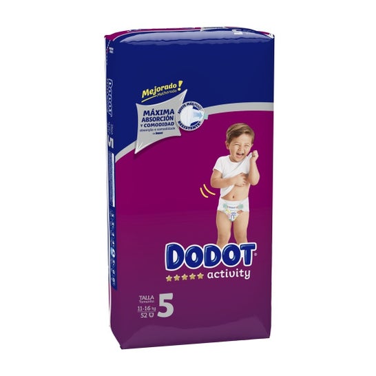 Dodot Activity Couches Taille 4 60 couches 9-14 kg 