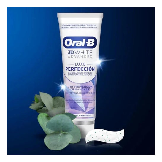 Oral-B White Advanced Dentifrice 2x75ml Oral-B White Advanced Dentifrice 2x75ml