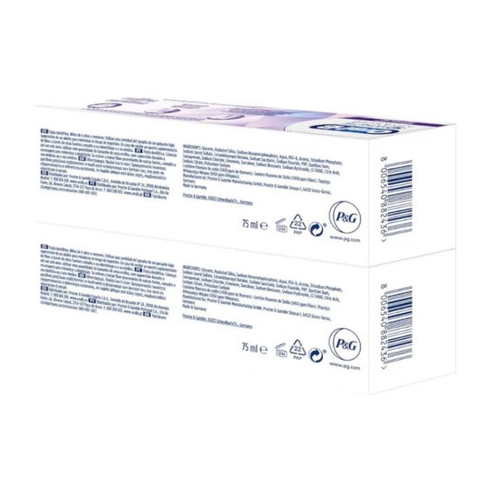 Oral-B White Advanced Dentifrice 2x75ml Oral-B White Advanced Dentifrice 2x75ml