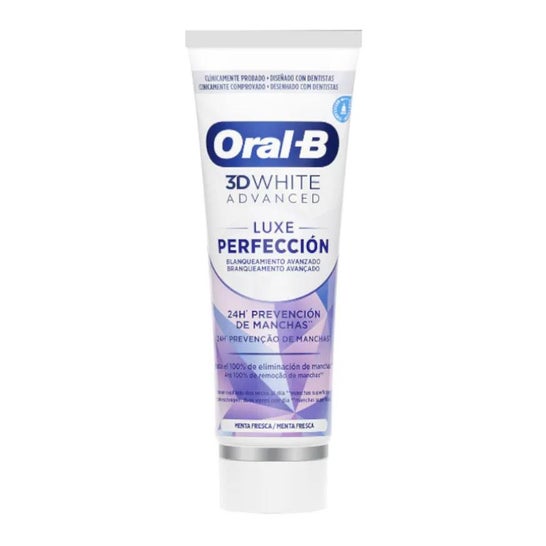 Oral-B White Advanced Dentifrice 2x75ml Oral-B White Advanced Dentifrice 2x75ml