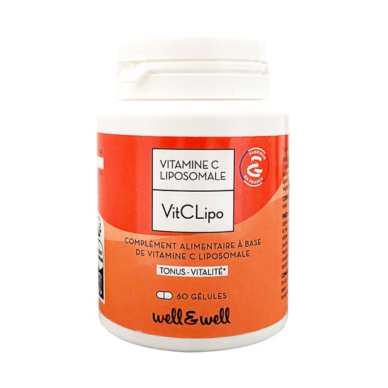 Well&Well VitCLipo Vitamine C Liposomale 60 Gélules