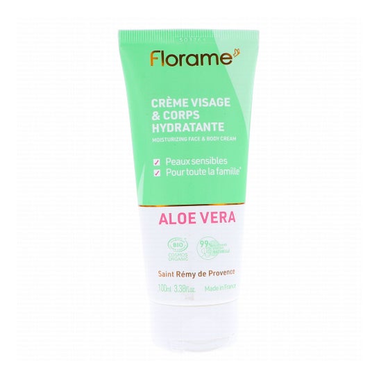 Florame Aloe Vera Crème Visage & Corps Hydratante 100 ml