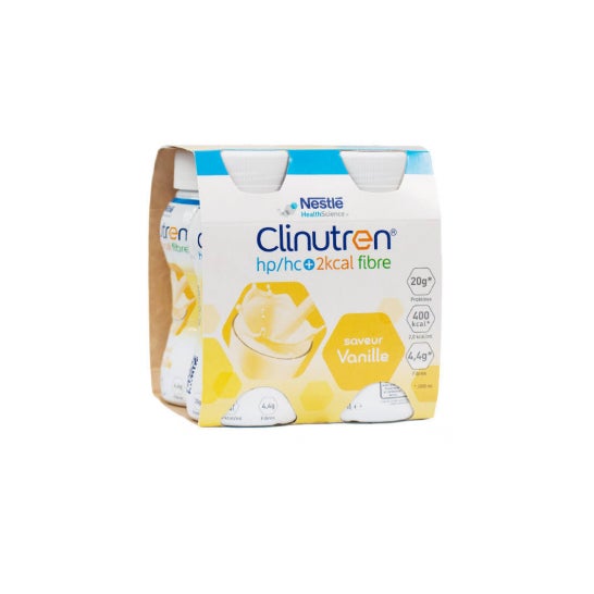 Clinutren Hp/Hc+Fibr Vanil 200ml 4