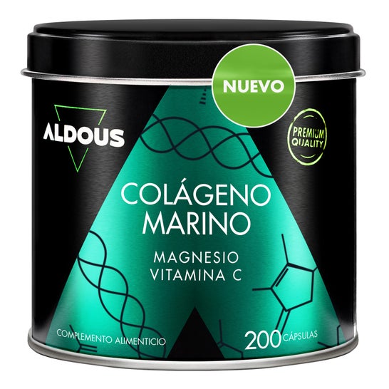 Aldous Bio Collagène Hydrolysé Pur Magnésium Vitamine C 200 Gélules