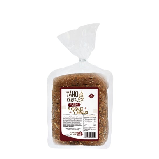 Taho Cereal Pain 5 Céréales Graines complètes Bio 400g