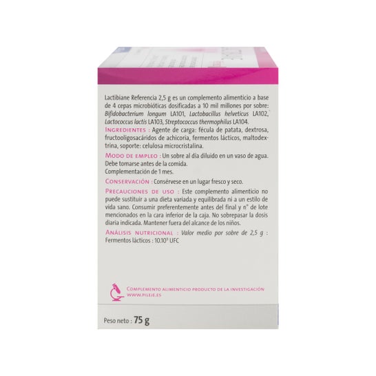 PiLeJe Lactibiane Référence 30 Sachets