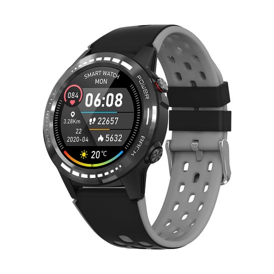 Leotec Smartwatch Multisport Gps Advantage Plus Black 1ut