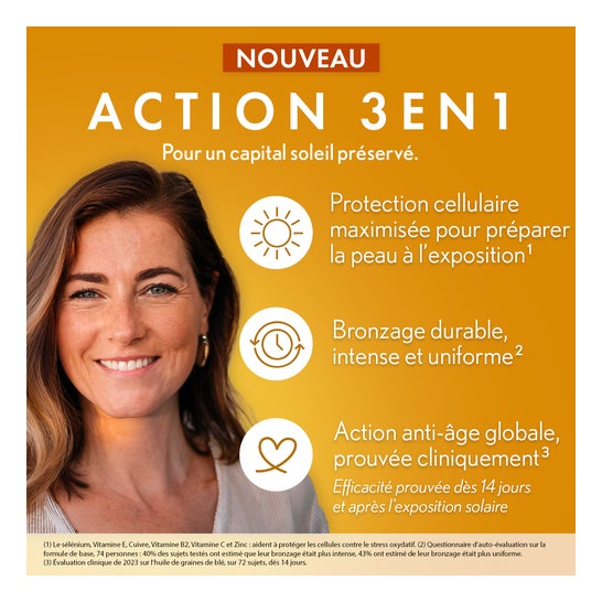 Oenobiol Sun Expert Préparateur Solaire 3 en 1 30 Capsules