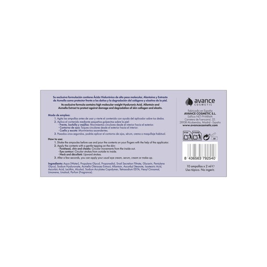 Redumodel Hi Anti-Age Ampollas Ácido Hialurónico 10x2ml
