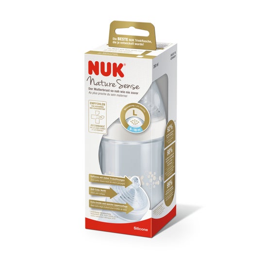 Nuk Biberon Pp Silicone Nuk Nature Sense 2l 260 Ml