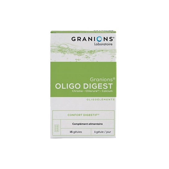 Granions oligo digest 15 gélules  