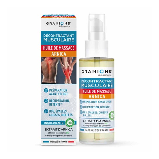 Granions Huile de massage à l’arnica 100 ml