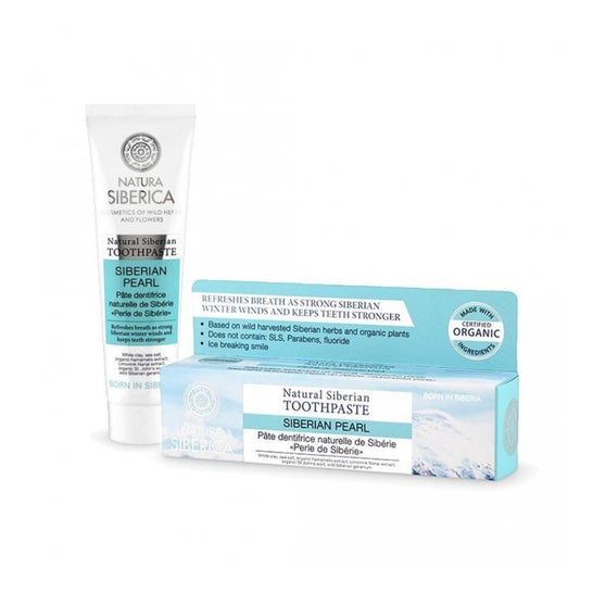 Natura Dentifrice Sibérien naturel perle de Sibérie naturelle Sibérienne Sibérienne 100 gr