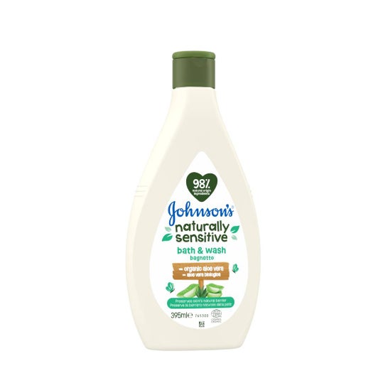 Johnson's Gel de Baño Naturally Sensitive 395ml