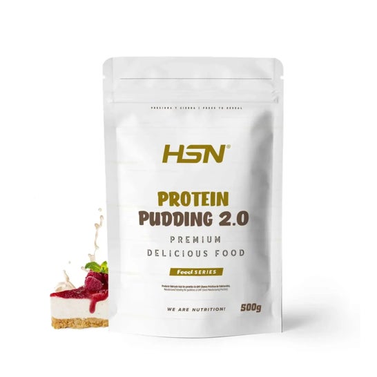 HSN Pudding Proteico 2.0 Tarta de Queso de Frutas del Bosque 500g