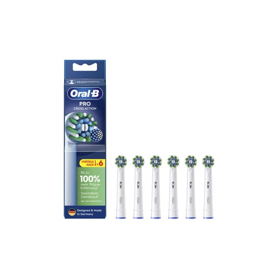 Oral-B Pro Cross Action Pack Brosses 6uts