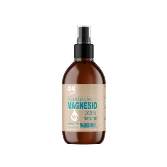 QKnatur Huile de Magnésium Spray 100% Naturelle 100ml