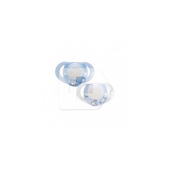 Chicco™ Tétine anatomique en caoutchouc 0m+ soft 2uds
