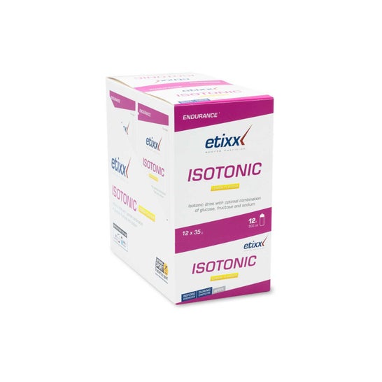 Etixx Isotonic Powder Citron 12x35g