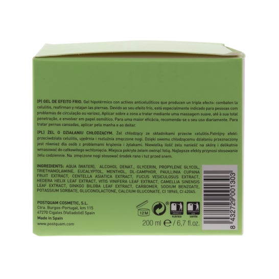 PostQuam Criogel Gel Effet Froid 200 ml