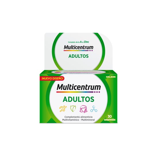 Multicentrum Vitamines et minéraux 30comp
