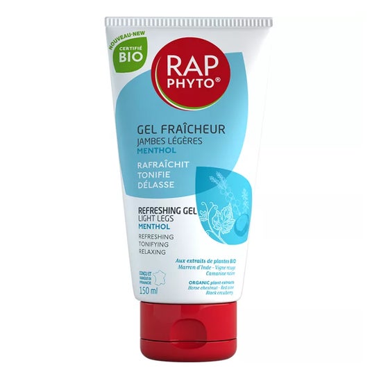 Rap Phyto Gel Fraîcheur Jambes Légères Menthol 150 ml