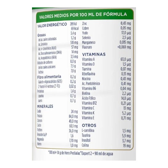 Hero Baby Pedialac 2 800g Hero Baby Pedialac 2 800g