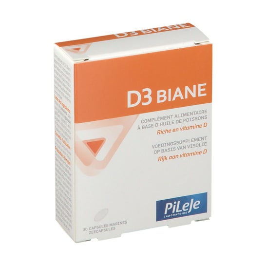 Pileje D3 Biane 30 capsules