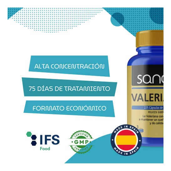 Sanon Valériane 225caps