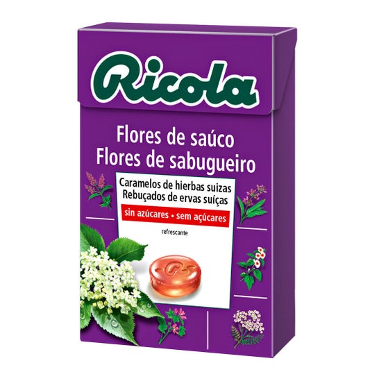 Ricola Ricola Caramel Sauco Bio 70g