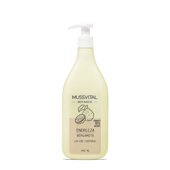 Mussvital Botanics Lotion Corporelle Bergamote 400 ml