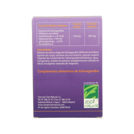 100% Natural Sensoril Adapt Toner Adapt Toner 60 Pearls