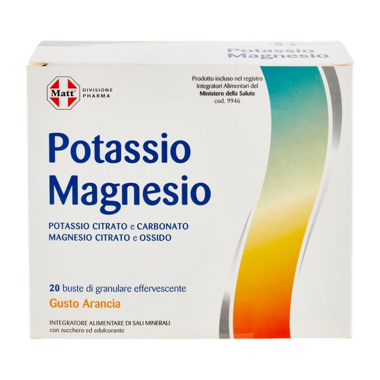 Matt Pharma Potassium Magnésium 20 Sachets