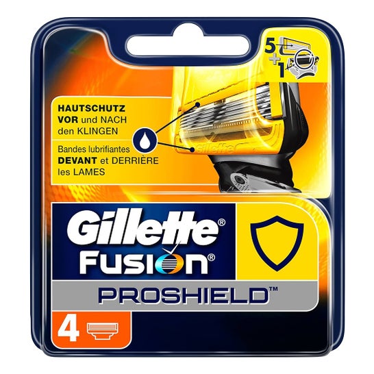 Gillette Fusion Proshield Recharge 4uts