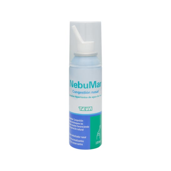 Nebumar nasal congestion nasale solution saline 100ml