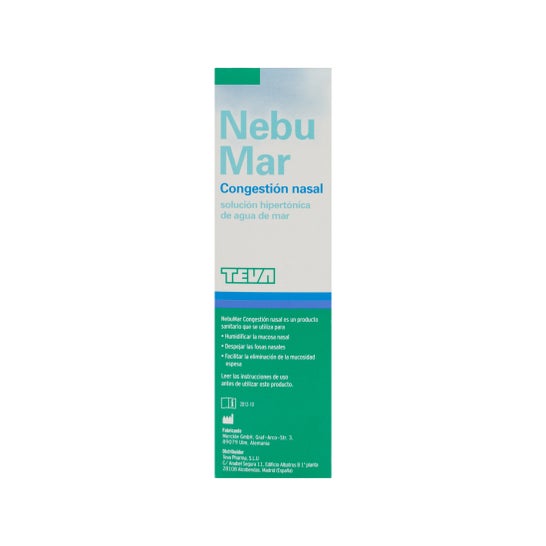 Nebumar nasal congestion nasale solution saline 100ml